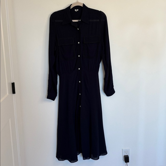 Arket Viscose Crepe Shirt Dress - Picture 4 of 8